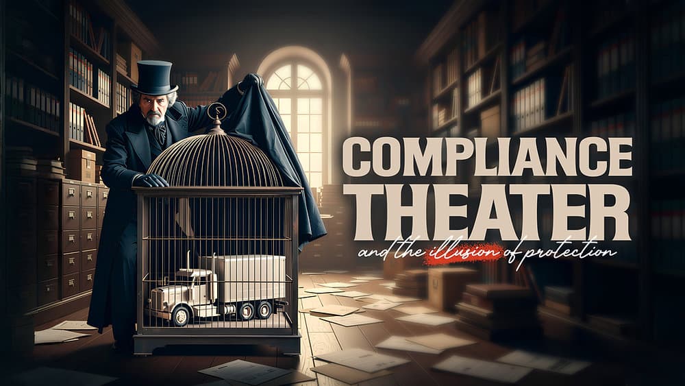 Compliance Theater and the Illusion of Protection
