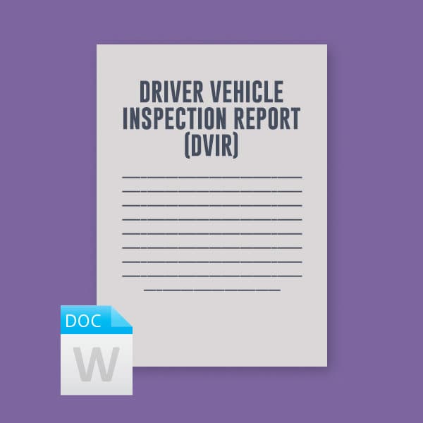 Driver Vehicle Inspection Report (DVIR) — image 1